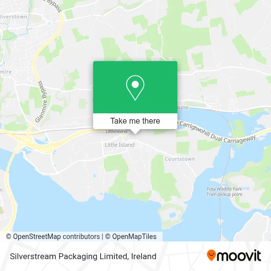 Silverstream Packaging Limited map