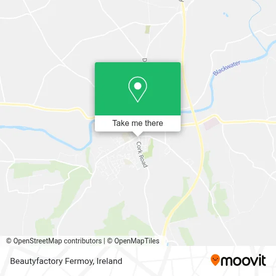 Beautyfactory Fermoy map