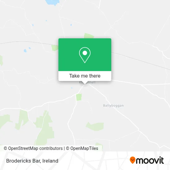 Brodericks Bar map