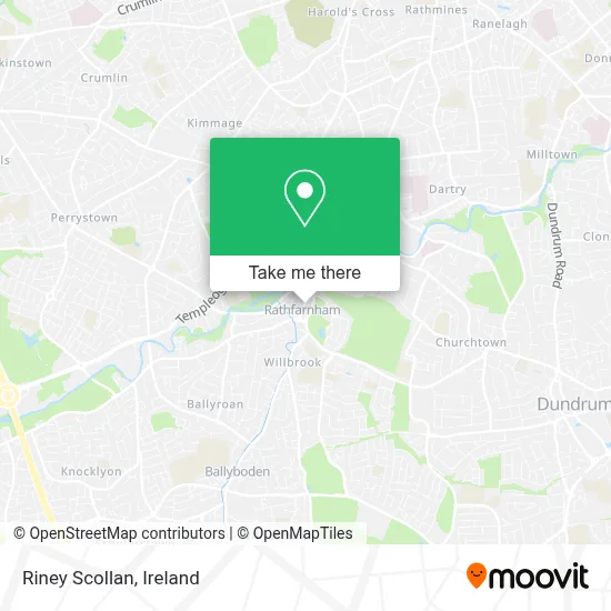 Riney Scollan map
