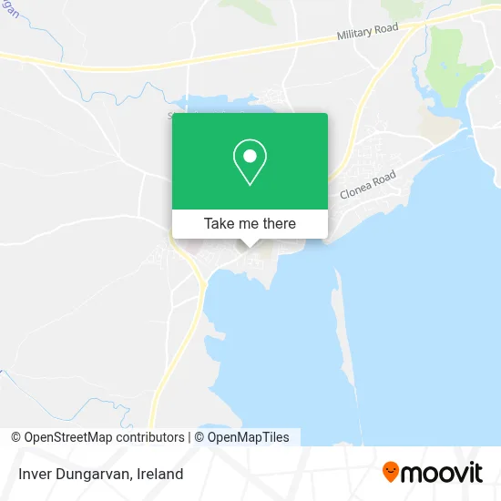Inver Dungarvan map