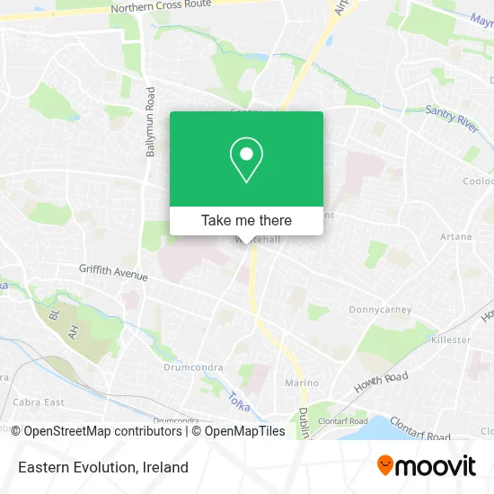 Eastern Evolution map