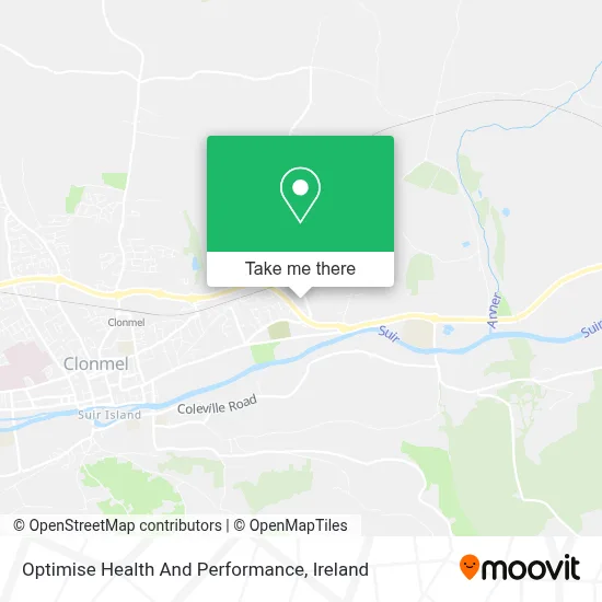 Optimise Health And Performance map