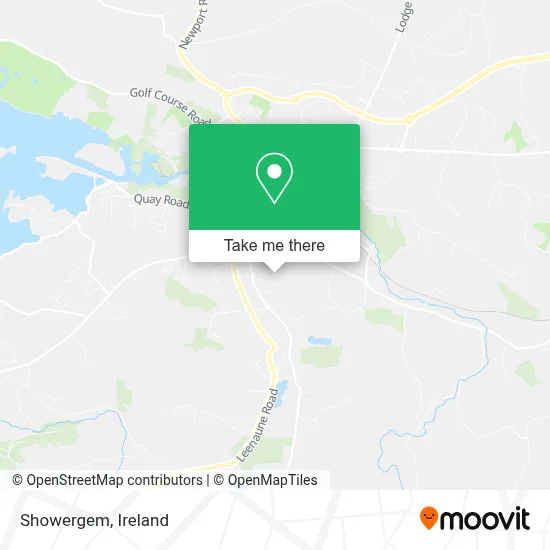 Showergem map