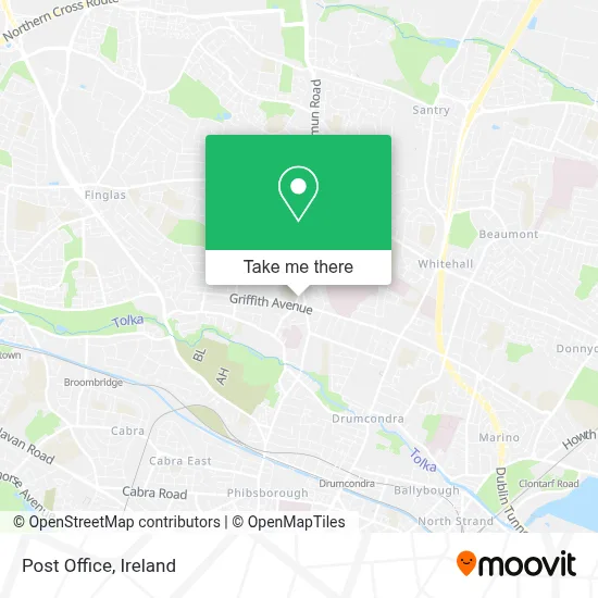 Post Office map