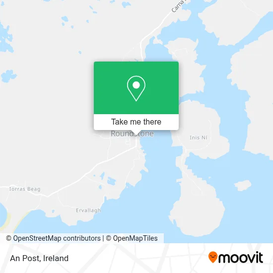 An Post map