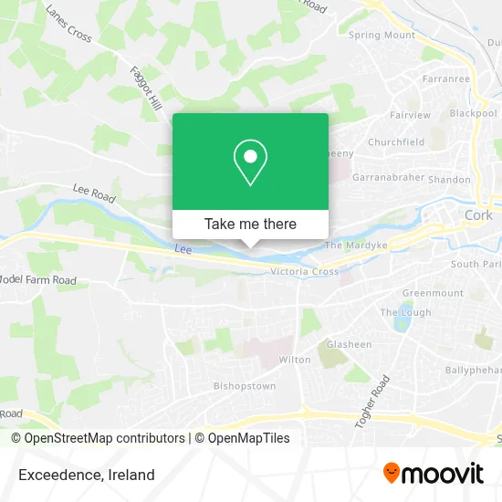 Exceedence map