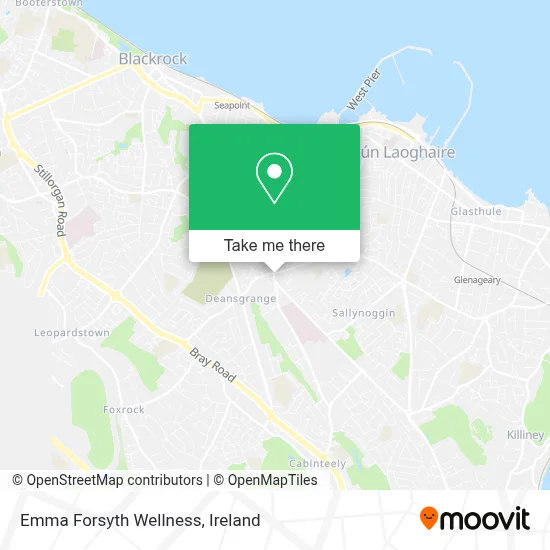 Emma Forsyth Wellness map