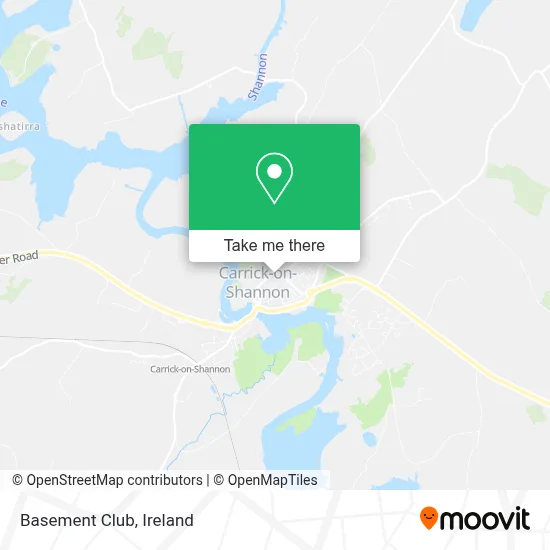 Basement Club map