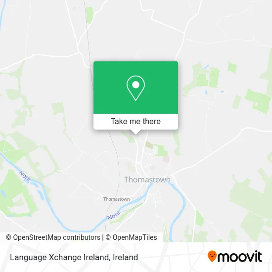 Language Xchange Ireland map