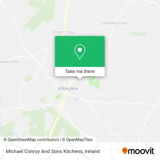 Michael Conroy And Sons Kitchens map