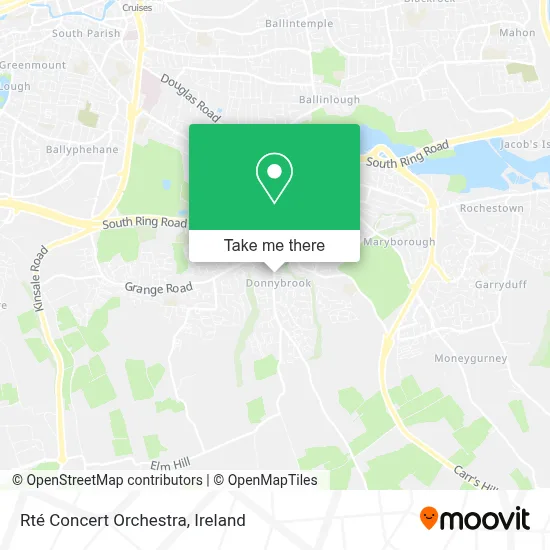 Rté Concert Orchestra map