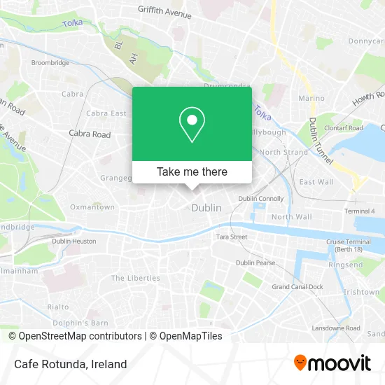 Cafe Rotunda map