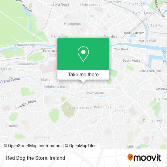 Red Dog the Store map