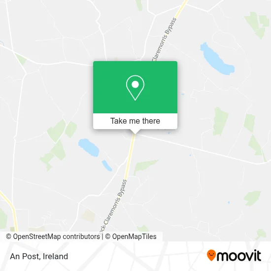 An Post map