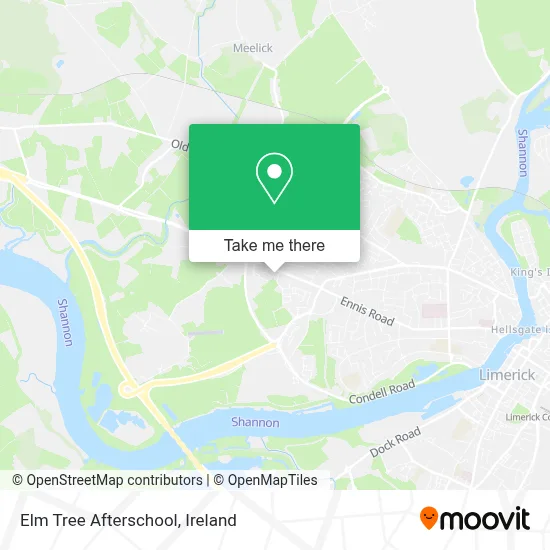 Elm Tree Afterschool map