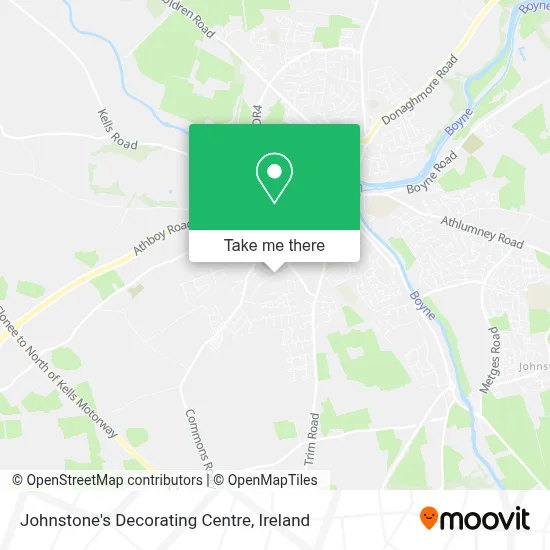 Johnstone's Decorating Centre map
