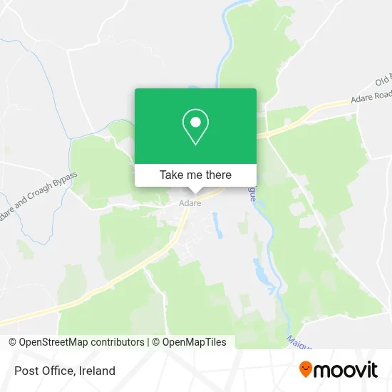Post Office map