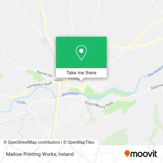 Mallow Printing Works map
