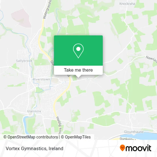 Vortex Gymnastics map