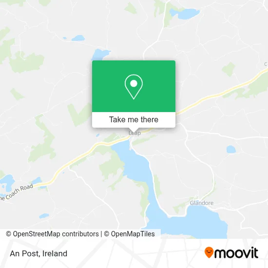 An Post map