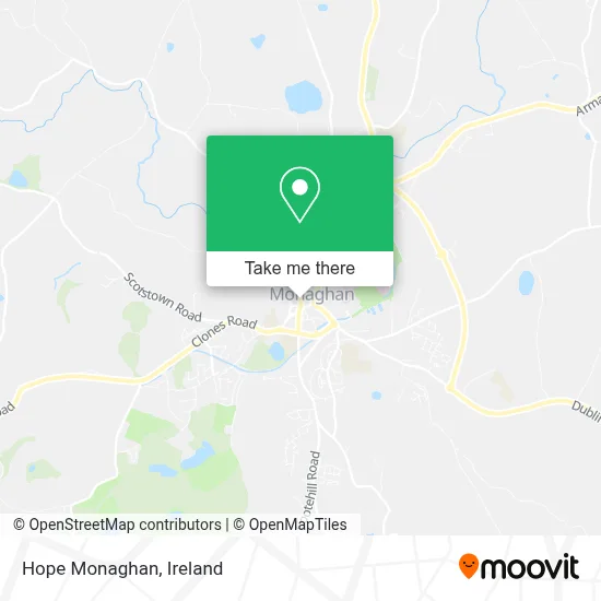 Hope Monaghan map