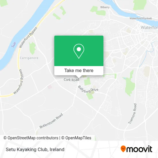 Setu Kayaking Club map