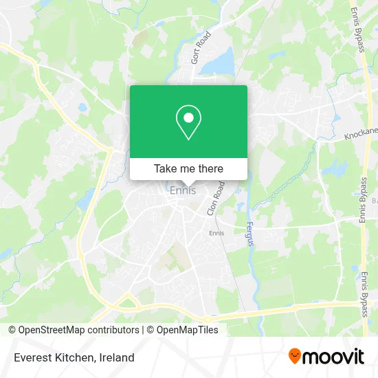 Everest Kitchen map