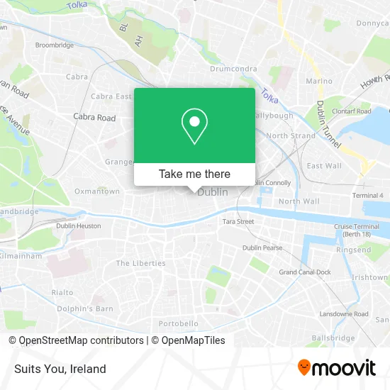 Suits You map