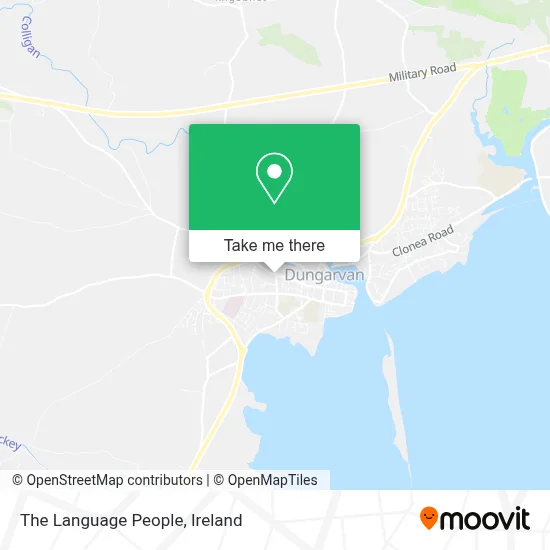 The Language People map