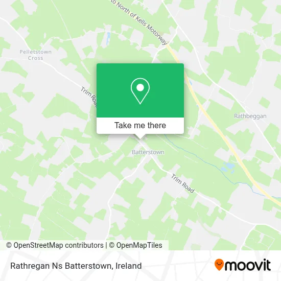 Rathregan Ns Batterstown map