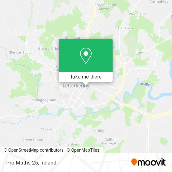 Pro Maths 25 map