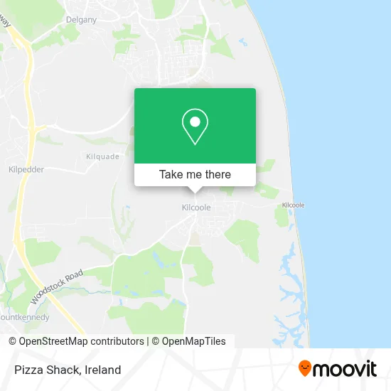 Pizza Shack map