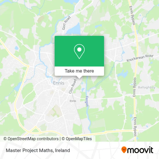 Master Project Maths map