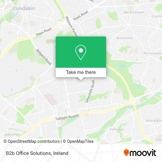 B2b Office Solutions map