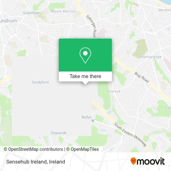 Sensehub Ireland map