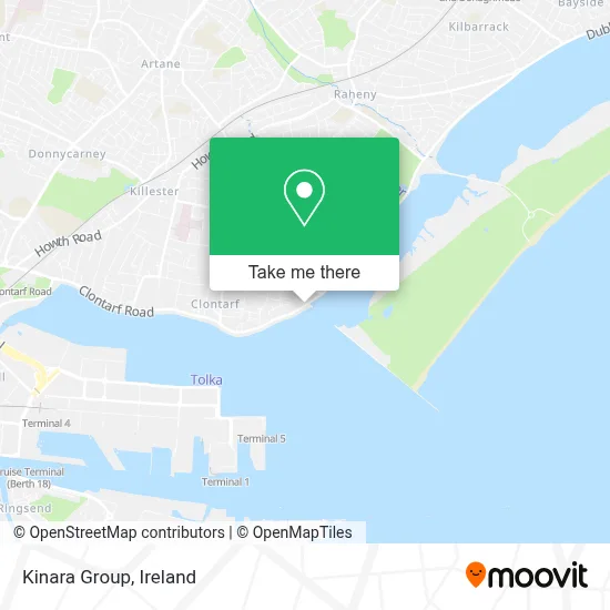 Kinara Group map