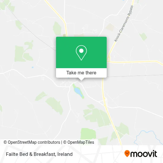 Failte Bed & Breakfast map