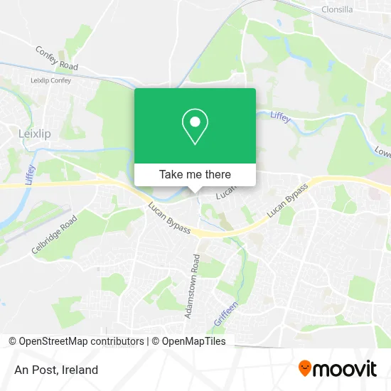 An Post map
