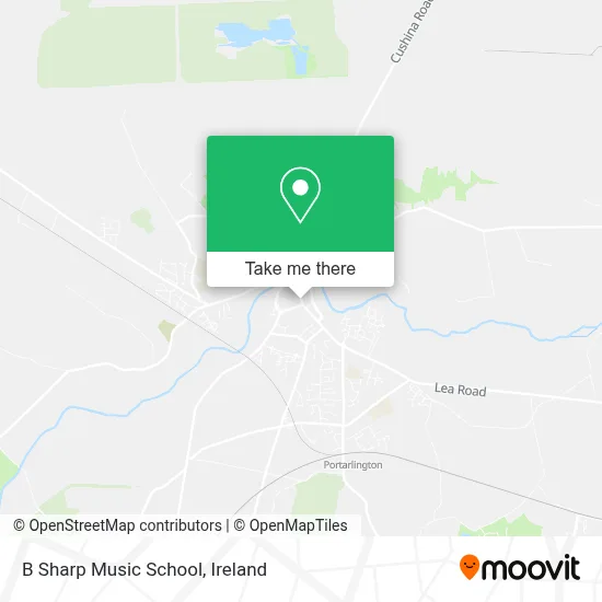 B Sharp Music School map