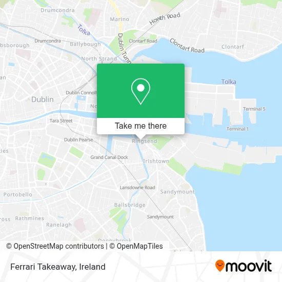 Ferrari Takeaway map