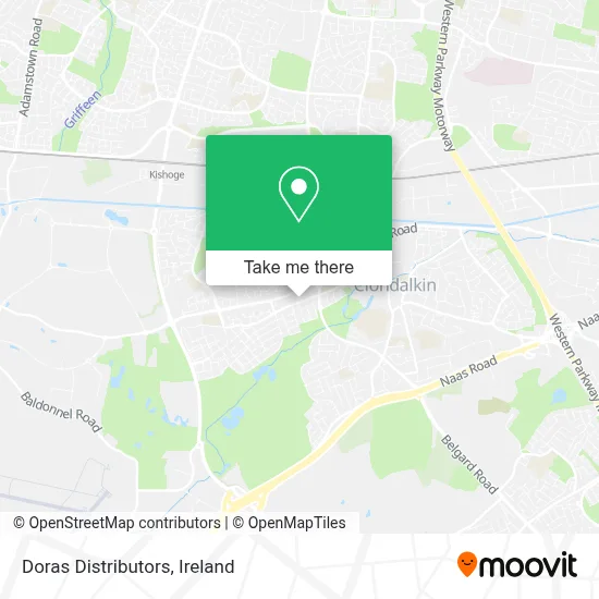 Doras Distributors map
