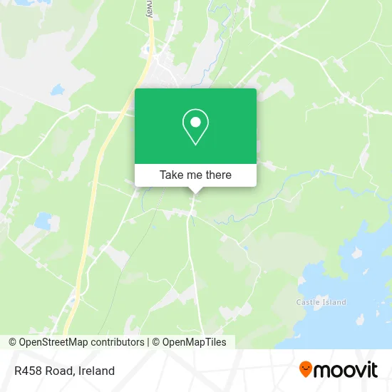 R458 Road map