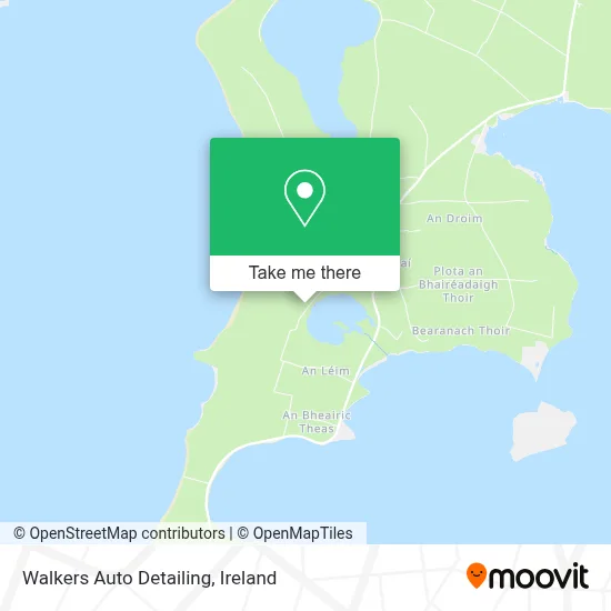 Walkers Auto Detailing map