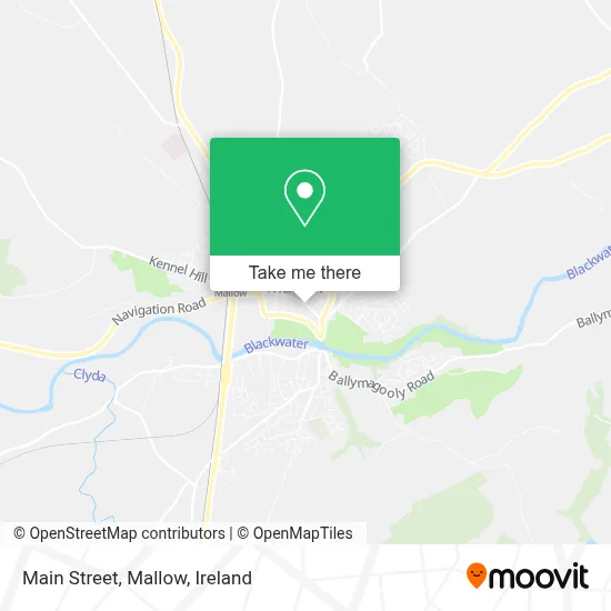 Main Street, Mallow map