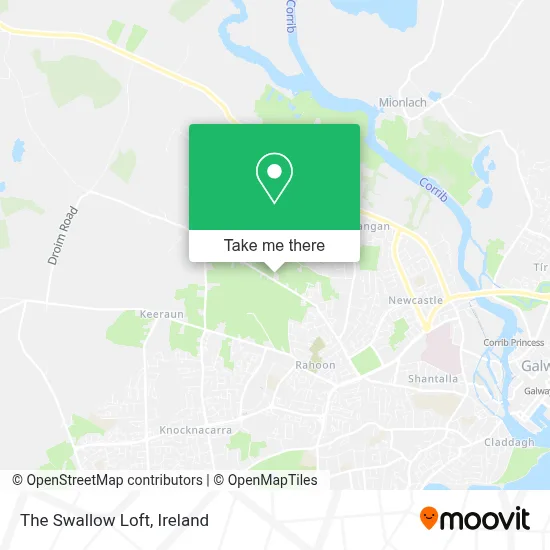 The Swallow Loft map