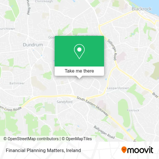 Financial Planning Matters map