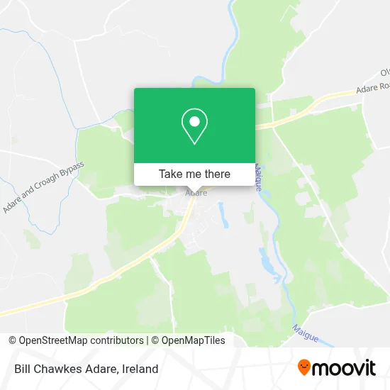 Bill Chawkes Adare map