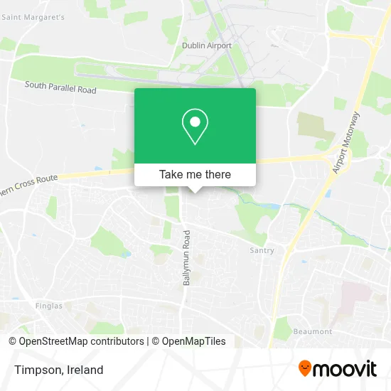 Timpson map