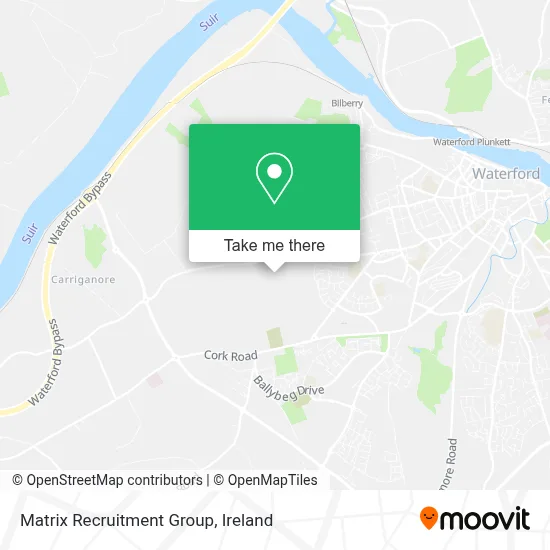 Matrix Recruitment Group map